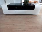 MODERNE  Televisiekast "Highgloss" Zwart/wit, Huis en Inrichting, Ophalen, Overige materialen, 50 tot 100 cm, Zo goed als nieuw