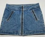 Spijker rokje met ritsen maat M, Kleding | Dames, Rokken, Verzenden, Zo goed als nieuw, Blauw, Boven de knie