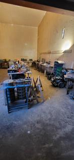 Gereedschappen leeg verkoop bedrijfsbeeindiging, Ophalen