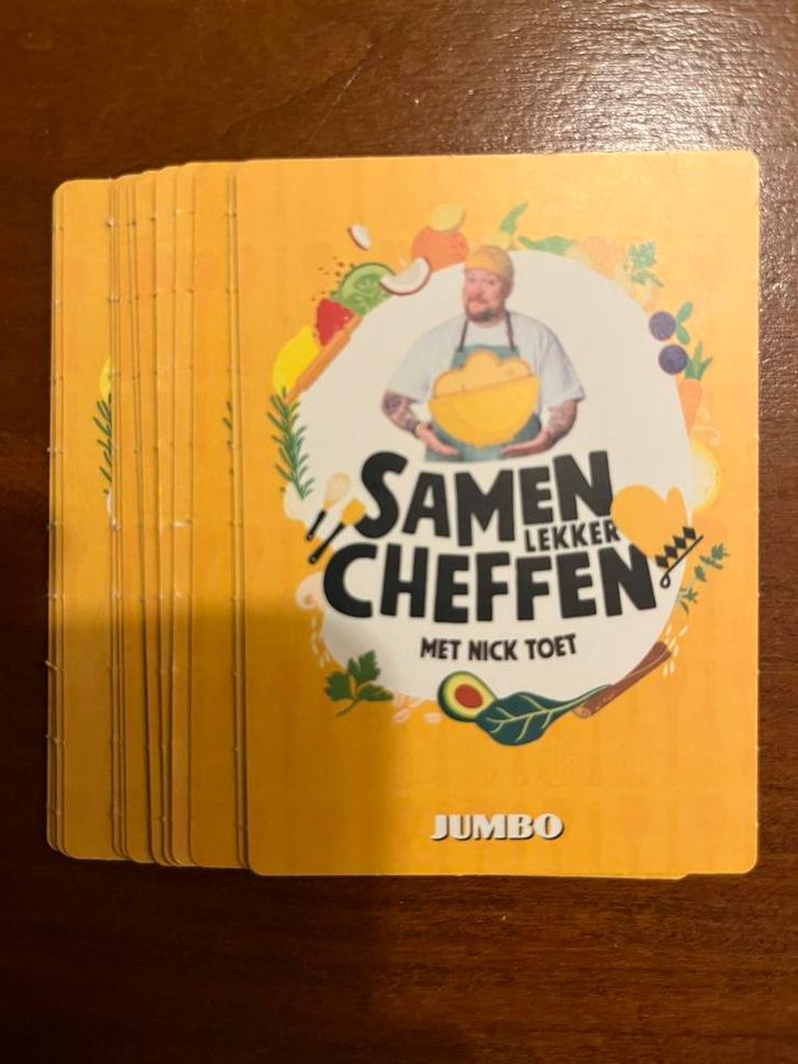 Jumbo - stickers samen lekker cheffen - ruilen, Verzamelen, Supermarktacties, Jumbo, Ophalen