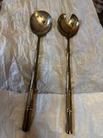 Nieuw verzilverd italiaans sla couver  Bamboo, Ophalen of Verzenden