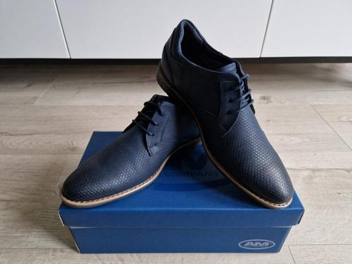 AM heren schoenen (maat: 41) 27,5 cm (Nieuw!) T.E.A.B., Kleding | Heren, Schoenen, Nieuw, Blauw, Ophalen of Verzenden