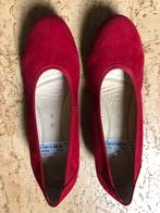 Nieuwe rood suède Gabor schoenen maat 6 G, Ophalen of Verzenden, Nieuw, Rood, Instappers