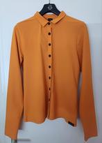 Penn&ink travelstof blouse mt l, Penn & Ink, Maat 42/44 (L), Oranje, Ophalen of Verzenden