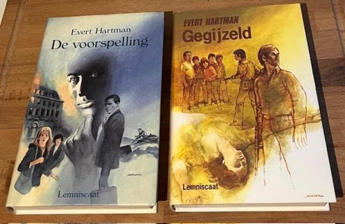Evert Hartman. De voorspelling/Gegijzeld. Lemniscaat HC 1992, Boeken, Kinderboeken | Jeugd | 10 tot 12 jaar, Zo goed als nieuw