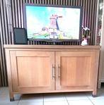tv meubel, Huis en Inrichting, Kasten | Televisiemeubels, Ophalen, Gebruikt, 100 tot 150 cm, Eikenhout