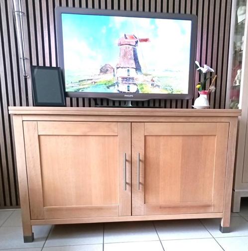 tv meubel, Huis en Inrichting, Kasten | Televisiemeubels, Gebruikt, Minder dan 100 cm, 100 tot 150 cm, 25 tot 50 cm, Eikenhout