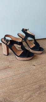 Zwarte sandalen Hobbs/maat 40/Feestdagen zwart, Kleding | Dames, Schoenen, Ophalen of Verzenden, Zo goed als nieuw, Zwart, Sandalen of Muiltjes