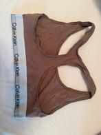 Calvin Klein Sport BH Maat M, Ophalen of Verzenden, Bruin, BH