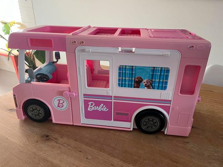 Barbie 3 in 1 droomcamper, Kinderen en Baby's, Speelgoed | Poppenhuizen, Gebruikt, Poppenhuis, Ophalen