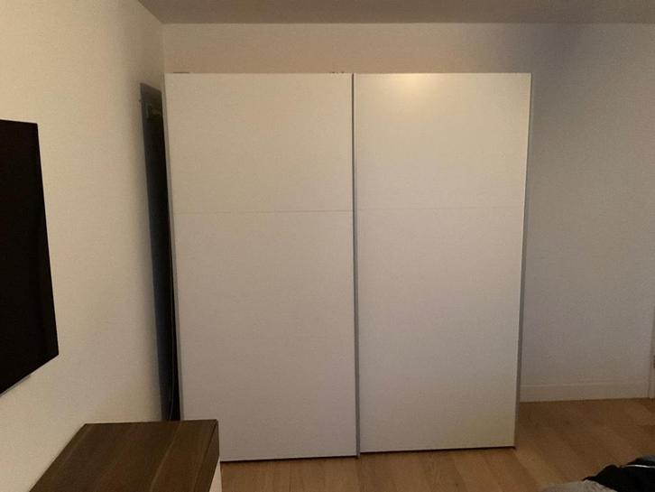 Kledingkast + Ladenkasten Piet Klerkx, Huis en Inrichting, Kasten | Kledingkasten, Zo goed als nieuw, 200 cm of meer, 150 tot 200 cm