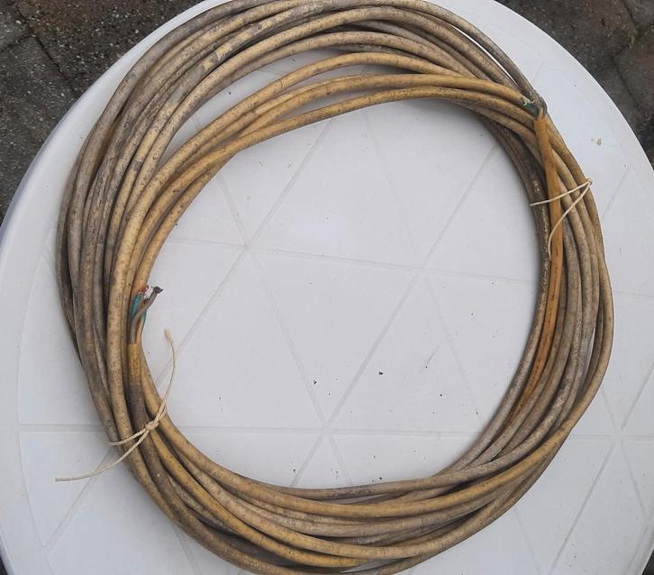 Elektrasnoer 3-aderig, 2,5 mm2, lengte 18,5 meter, Doe-het-zelf en Verbouw, Elektra en Kabels, Ophalen