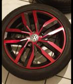VW Velgen 17 inch met Zomerbanden, Auto-onderdelen, Ophalen, Gebruikt, Banden en Velgen, 17 inch