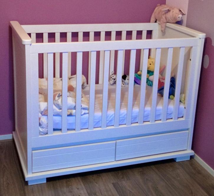 Ledikant 60 bij 120, Kinderen en Baby's, Babywiegjes en Ledikanten, Gebruikt, Ledikant, Ophalen