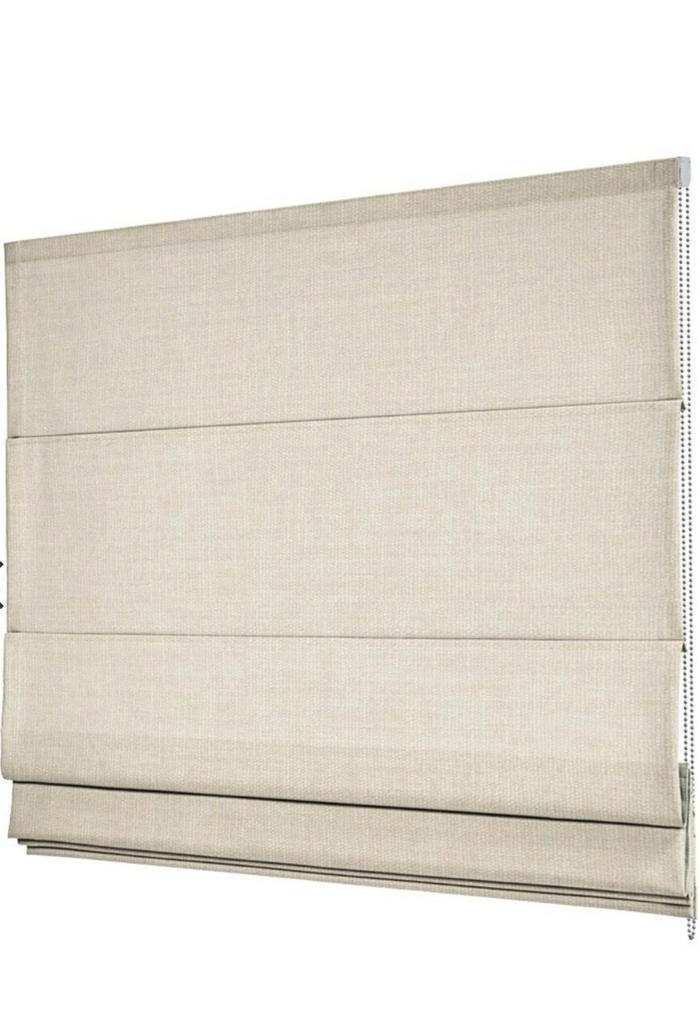 Vouwgordijn van Veneta Nova Ecru 271,5 B x 162,5 H, Huis en Inrichting, Stoffering | Gordijnen en Lamellen, Nieuw, 150 tot 200 cm
