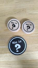 Wie is de mol - twee houten jokers, 1 zwarte vrijstelling, Ophalen of Verzenden, Zo goed als nieuw
