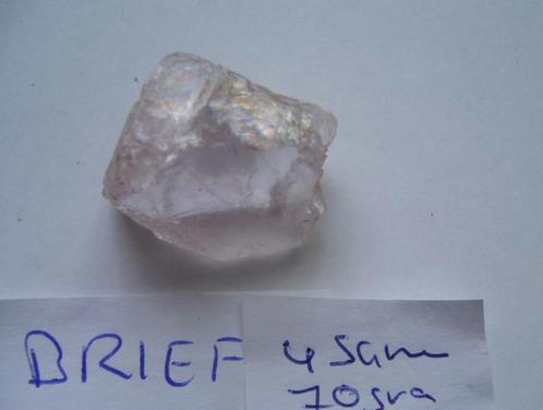 fluoriet 4 samen 4,48 mineraal 70 gram edelsteen 1 fluorite, Verzamelen, Mineralen en Fossielen, Mineraal, Ophalen of Verzenden
