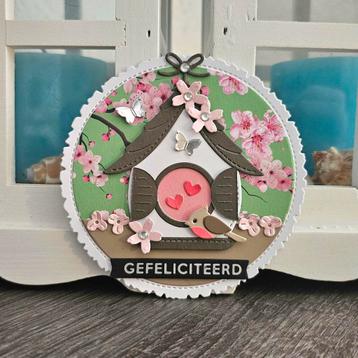 Handgemaakte kaart verjaardag! beschikbaar voor biedingen