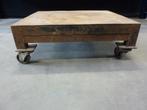 Zware stalen transportwagen / dolly / verrijdbaar onderstel, Ophalen, Gebruikt, Transportkar, Handelsonderneming Hendriksen