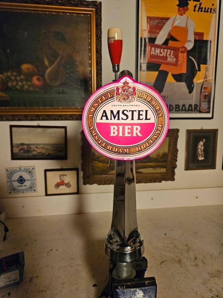 Vintage Amstel biertap, Witgoed en Apparatuur, Thuistaps, Gebruikt, Overige merken, Ophalen of Verzenden