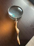 Vergrootglas met Hoornen Handvat 40 cm, Antiek en Kunst, Ophalen of Verzenden
