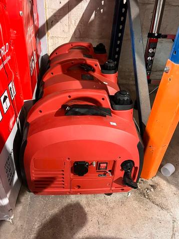 Camping stroom aggregaat generator nieuw 230v 1800w beschikbaar voor biedingen