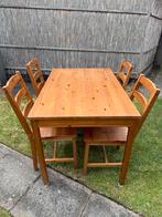 Eetkamertafel JokkMokk Ikea, Ophalen, Zo goed als nieuw, Rechthoekig, 50 tot 100 cm