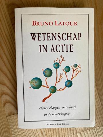 Boek Wetenschap in actie - Bruno Latour beschikbaar voor biedingen