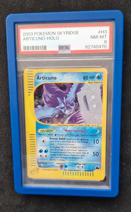 Articuno Skyridge, Hobby en Vrije tijd, Verzamelkaartspellen | Pokémon, Zo goed als nieuw, Losse kaart, Ophalen of Verzenden
