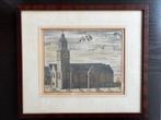 Deventer Lebuinus kerk Harrewijn Fecit, Antiek en Kunst, Ophalen of Verzenden