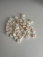 Lego steen wit 1x2x2 met zij noppen - 50 stuks - Nieuw, Kinderen en Baby's, Speelgoed | Duplo en Lego, Ophalen of Verzenden, Nieuw