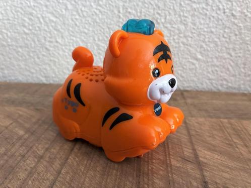Vtech Zoef Zoef dieren Tygo Tijger in goede staat., Kinderen en Baby's, Speelgoed | Vtech, Gebruikt, 6 maanden tot 2 jaar, Ophalen of Verzenden
