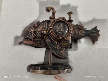 Steampunk Piranha Submarine - Small - Veronese Design beschikbaar voor biedingen