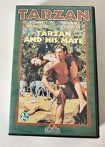 VHS videoband Tarzan and his mate Johnny Weissmuller, Ophalen of Verzenden, Gebruikt, Actie en Avontuur