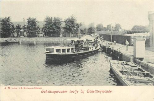 (304-215-037) Schellingwoude Schellingwouder bootje, Verzamelen, Ansichtkaarten | Nederland, Noord-Holland, Verzenden