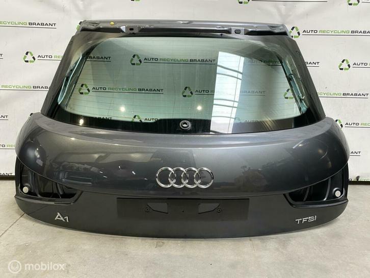 Achterklep Audi A1 3 DEURS 8X DAYTONA GREY LZ7S 8X3827023, Auto-onderdelen, Carrosserie en Plaatwerk, Achterklep, Audi, Gebruikt