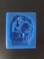 Siliconen mal FI baby in bloemenmandje | zeepmallen - mold, Hobby en Vrije tijd, Ophalen of Verzenden, Zo goed als nieuw