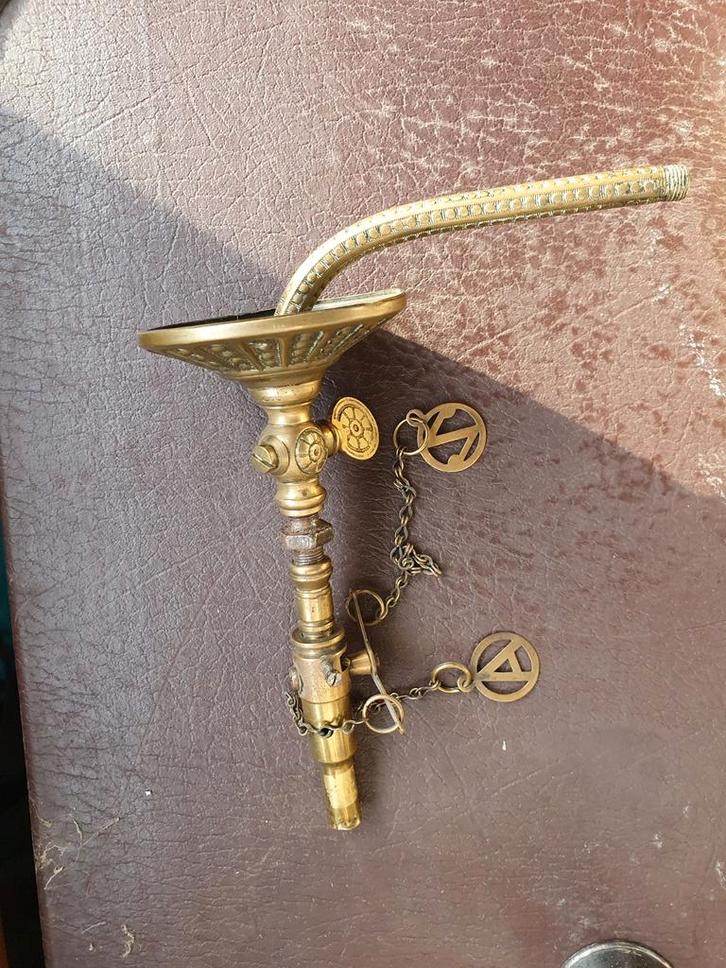 Antieke Waterpijp Kop, Antiek en Kunst, Antiek | Koper en Brons, Brons, Ophalen of Verzenden