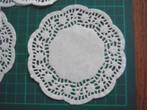 set van 10 paper doilies rond 10cm., Ophalen of Verzenden, Nieuw, Overige thema's, Overige typen