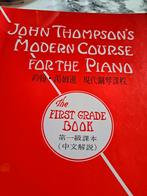 Pianolesboek Chinees - John Thompson's Modern Course, Muziek en Instrumenten, Bladmuziek, Gebruikt, Klassiek, Les of Cursus, Ophalen of Verzenden