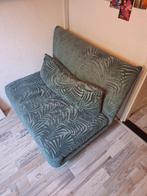 Mooie groene slaapbank, Huis en Inrichting, Slaapkamer | Slaapbanken, Ophalen, 190 cm of minder, Zo goed als nieuw, Twijfelaar