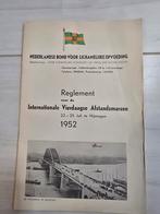 Reglement Vierdaagse Nijmegen 1952, Ophalen of Verzenden, Gebruikt, Overige sporten, Boek of Tijdschrift