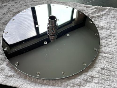 Douchekop, regendouche, rond, Doe-het-zelf en Verbouw, Sanitair, Nieuw, Douche, Chroom, Ophalen of Verzenden
