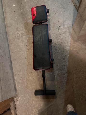 Domyos Fitnessbank + weights - Zo goed als nieuw! beschikbaar voor biedingen