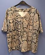 Caroline Biss snake print shirt dikke stof grijzig 38 45123, Kleding | Dames, T-shirts, Maat 38/40 (M), Bruin, ., Ophalen of Verzenden
