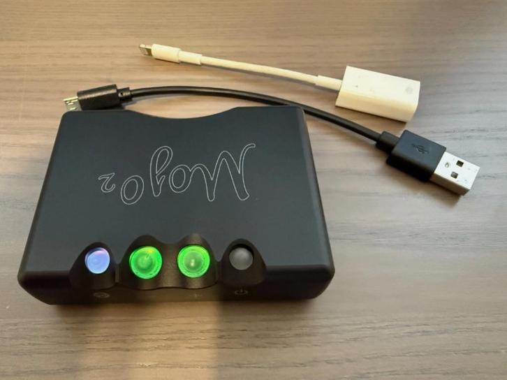 Chord Electronics Mojo 2 draagbare DAC, Audio, Tv en Foto, Converters, Zo goed als nieuw, Ophalen of Verzenden