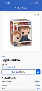 Feyd Rautha Funko Pop! Dune - Zeldzaam!, Ophalen of Verzenden, Nieuw
