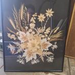 Droogbloemen ingelijst, 50 tot 75 cm, Overige typen, Ophalen of Verzenden, Zo goed als nieuw