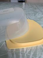 Tupperware Kaasdoos - Handig en praktisch!, Ophalen of Verzenden, Gebruikt, Geel, Bus of Trommel