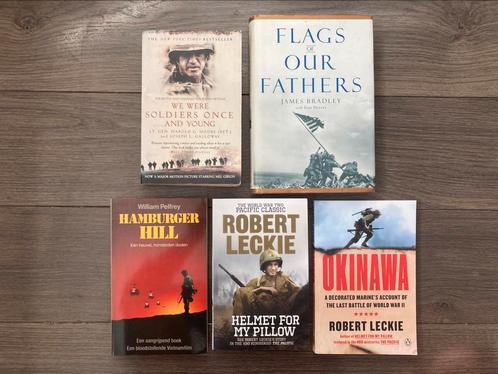 Vijf oorlogsboeken, Tweede Wereldoorlog en Vietnam, Boeken, Oorlog en Militair, Gelezen, Algemeen, Ophalen of Verzenden